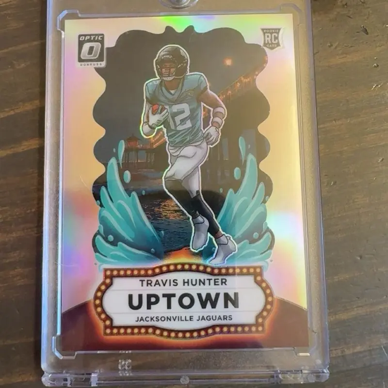 Travis Hunter #21 2025 Panini Donruss Optic Uptown