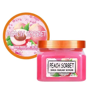 Rruit Flavour Body Scrub,610g (21.50z)Moisturlzing& ExfollatingBody Scrub, Shea SugarScrub, Easy toUse, Body Care Producifor Women &Men, Body Scrub. SkinCare Products,christmas Gift,springtok