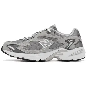 New Balance NB 725 Gray Low-Top Running Shoes with 3D Visualization and Fabric Height Boost for Men and Women