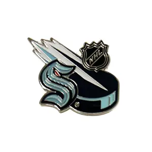 Seattle Kraken Puck Streak Pin