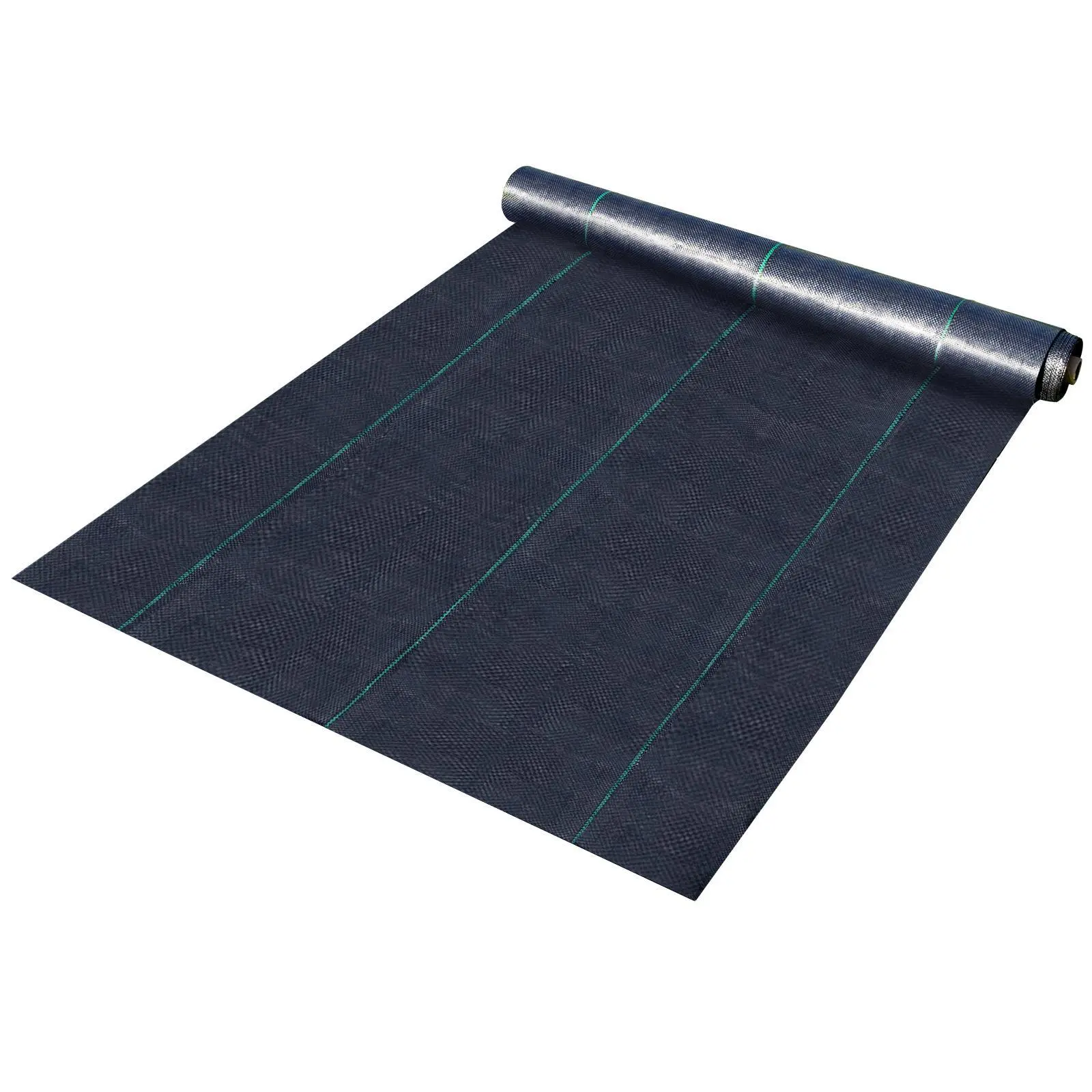 VEVOR Weed Barrier Landscape Fabric,  , 6 x 250 ft, 4.1 Oz Premium Woven Ground Cover, Heavy Duty PP Material & Easy Setup, Weed Control for Outdoor Garden, Lawn, Driveway, Black#BackToSchool