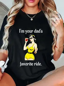 100% Cotton Unisex Bachelorette Party Women's Funny Inappropriate Ride T-shirt T-Shirt Casual Graphic Printed Vintage Tshirt