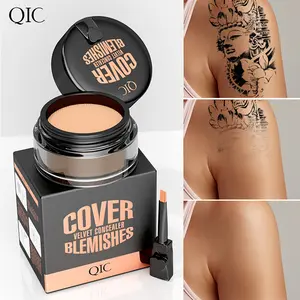 Full Coverage Waterproof Concealer Cream, Matte Finish Face Corrector Makeup, Soft Lightweight Texture for Blemishes and Uneven Skin Tone, Everyday Beauty Essential for Work, Travel, Events Flawless Skin Tint Hyperpigmentation