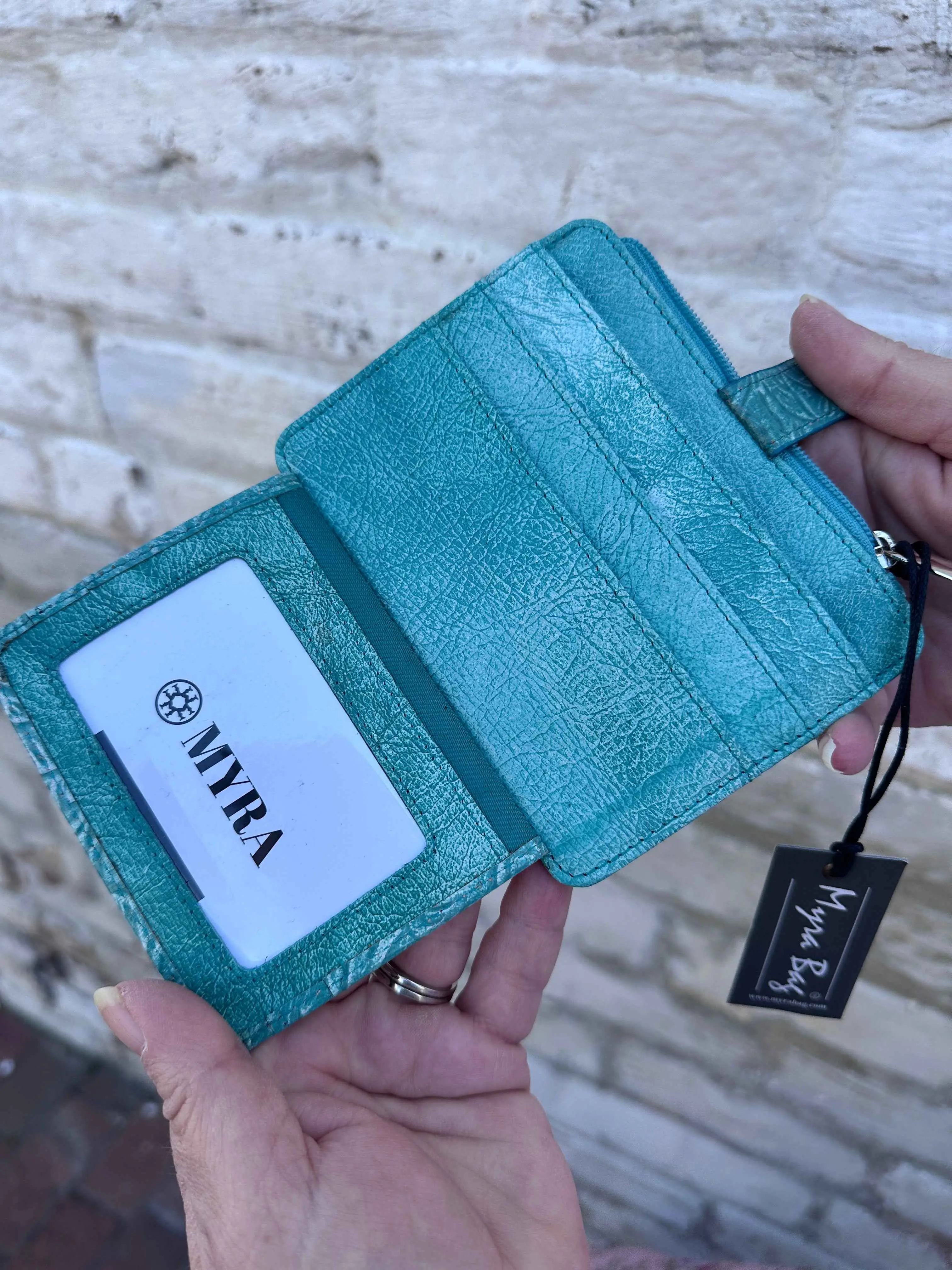 Handtooled Cardholder/wallet (Myra)