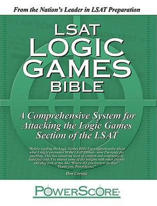 USED-Lsat Logic Games Bible: A Comprehensive System for Attacking the Logic Games Section of the Lsat by David M. Killoran (Paperback)