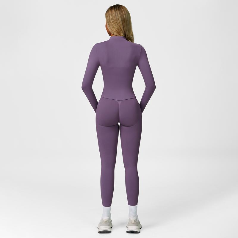 Women's Solid Criss Cross Crop Tank Top & High Waist Leggings & Zip Up Crop Jacket Tracksuit Set by MFVIM - Breathable Comfortable Outfits for Yoga, Gym, Workouts, Running, Yoga Wear, Workout Gym Clothing, Gym Sportswear, Casual Activewear Women's Solid Criss Cross Crop Tank Top & High Waist Leggings & Zip Up Crop Jacket Tracksuit Set by MFVIM - Breathable Comfortable Outfits for Yoga, Gym, Workouts, Running, Yoga Wear, Workout Gym Clothing, Gym Sportswear, Casual Activewear