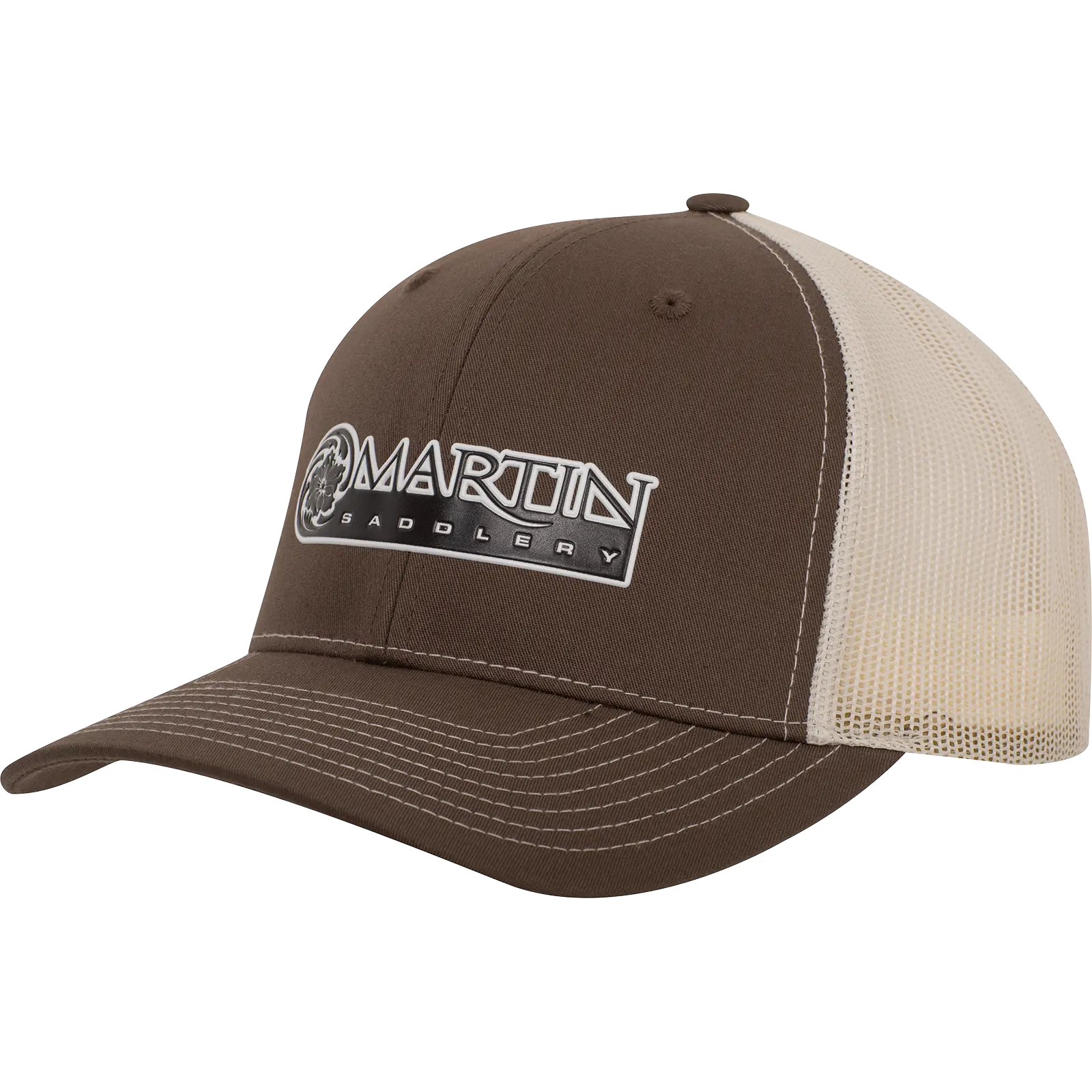 Martin Saddlery Caps Etched Logo