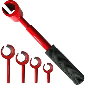 Swiilpo Professional Door Hinge Gap Adjustment Wrench Set – Heavy-Duty Door Alignment Tool Kit for Precise Door Fitting – 4 Adjustable Wrenches with Comfort Grip, Perfect for Carpenters & DIY EnthusiastsQuesear