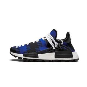 NMD Humanrace "Pharrell Williams X Billionaire Boys Club - Plaid Pack Blue" EF7387