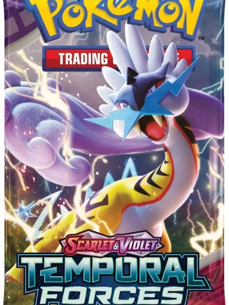 Temporal Forces - 5 Booster Packs - Ripped Live - Pokemon TCG