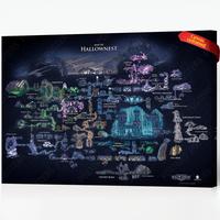 Framed-Hollow Knight Map