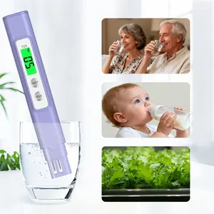 Digital TDS Tester Accurate Reliable Water Quality Test Kit 0-9990ppm for Drinking Water, Fish Tanks, Aquariums, Swimming Pool Professional Testing Tools
