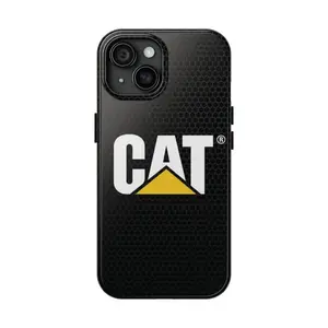 Caterpillar Tough Phone Case- A tough- dual-layer phone case with a caterpillar print- a great accessory for a rugged and stylish look- This hard case offers reliable protection.