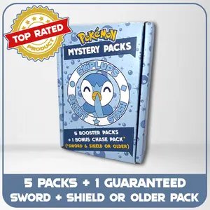 Skiplup’s Secret PokePack Stash (6 Booster Packs)