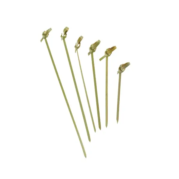 PacknWood 209BBBCL180 7.1 In. Noshi Bamboo Looped Skewer- Pack Of 2000