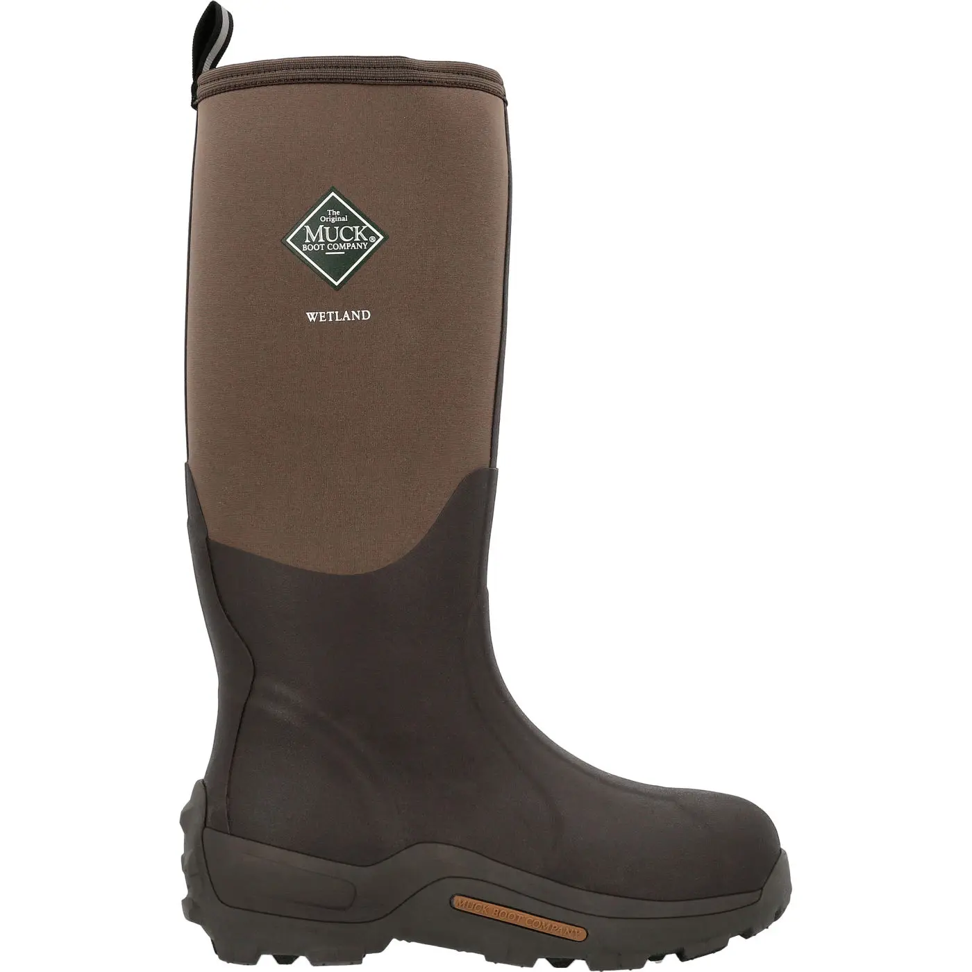 Men's Wetland Boot Stretch-fit topline binding snugs calf to keep warmth in and