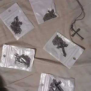 Men's Vintage Cross Design Pendant Necklace, Stainless Steel Jewelry for Party, Daily Clothing Decor, Trendy All-match & Exquisite Jewelry for Birthday Gift