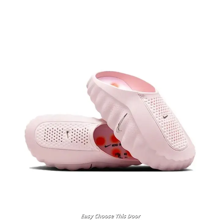 Brand New Sealed Original Box Unisex Light Pink EVA Slide Sandals Orange Dot Massage Non Slip Quick Dry Breathable Mesh Indoor Bathroom Beach Gym Casual Slip On Trainers