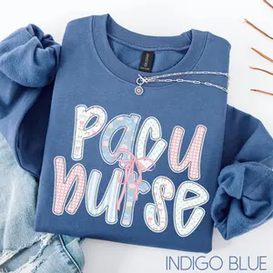 Coquette Pacu Nurse T-Shirt / Sweatshirt & Hoodie , Pacu Nurse Gift, Pacu Nurse, Pacu Squad Clothes Crewneck