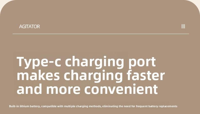 Electric Milk Frother Handheld with 3-Speed Adjustable Whisk, Fast Frothing Coffee Tools, Portable Wireless Foam Maker for Hot & Cold Drinks