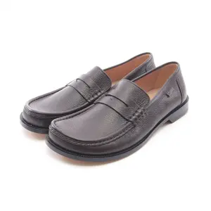Pre-owned Loewe Deer skin Small Leather Goods Campo Deerskin Loafers