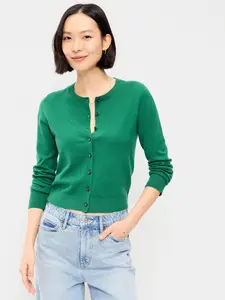 Old Navy Women's SoSoft Lite Cropped Crew-Neck Cardigan