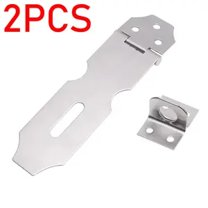 Best Selling 2PCS Modern Style Stainless Steel Latch - Durable Cabinet Lock & Secure Fastener for Old Wooden Doors, Drawers & Living Room Cabinets