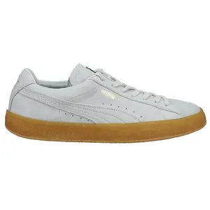 PUMA Mens Suede Crepe Lace Up Sneakers Shoes Casual - Grey