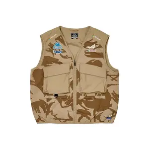 Palace x Kappa For Alpine Pit Vest Bodywarmer Desert Camo (men) by StockX