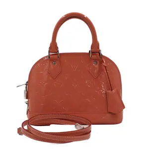 Pre-owned Louis Vuitton Patent Leather Top Handle Bags Alma Top Handle Bag JM AZ260