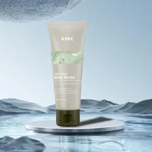 【springtok】  Cardi Mask KOEC Relief=Recovery Mud Mask-Deep Cleansing &Hydrating with Boryeong Mud Skincare Korean Moisturizer Pore Minimizing Sensitive Skin Clinically Certified Brightening Moisture Plant Extracts Gentle