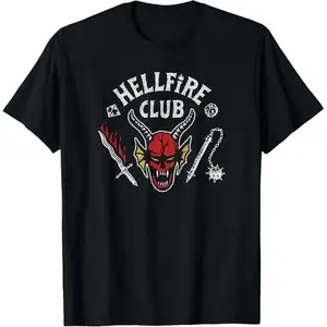 Retro Hellfire Club  | Stranger Things D&D Fan T-Shirt funny good graphic tees