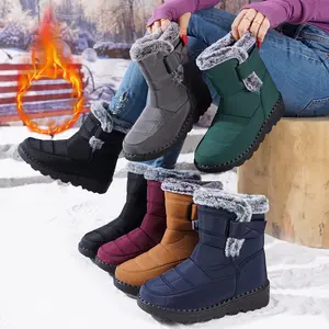 Women's Warm Winter Snow Boots Ankle Boots  for Outdoor Adventures