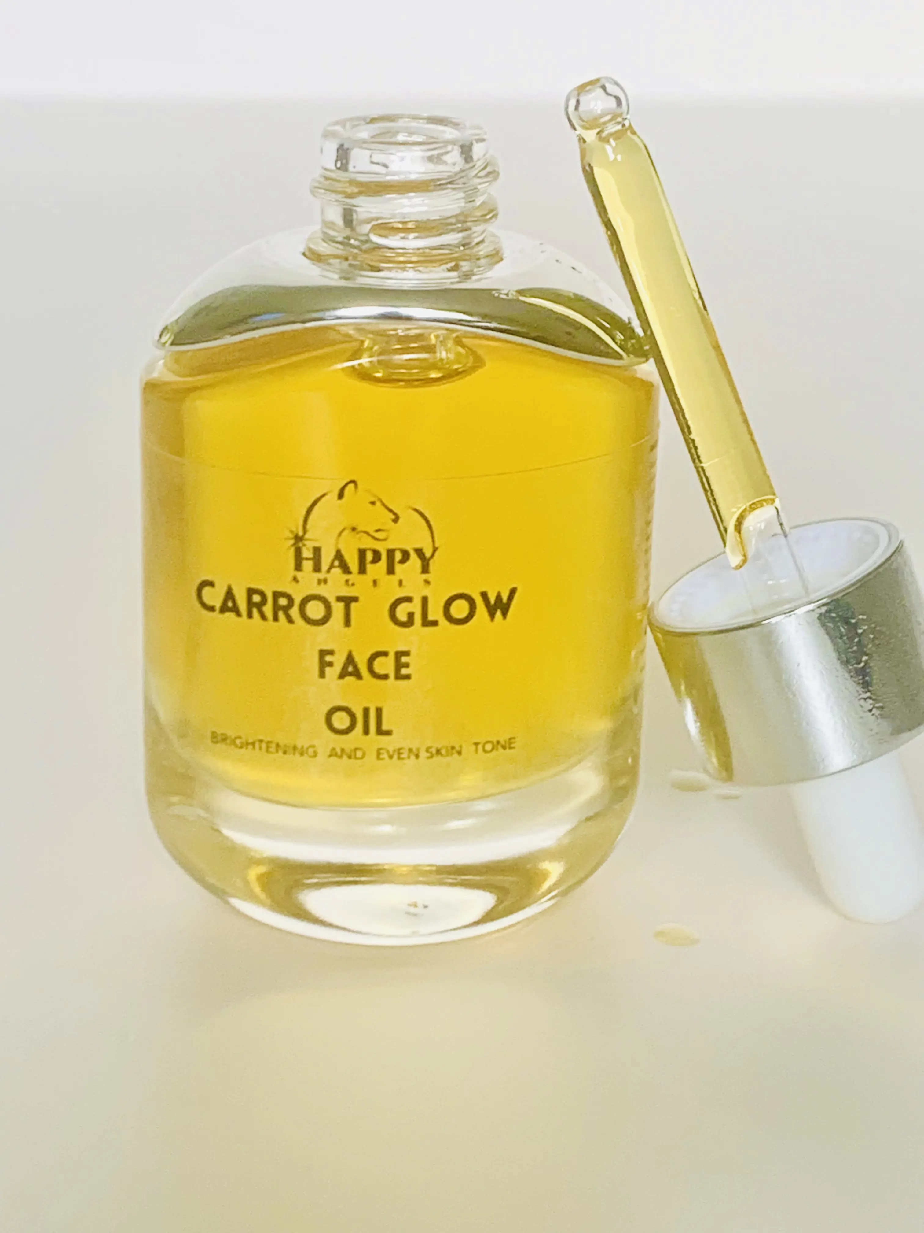 Happy Angels Carrot Glow Face Oil | moisturizing Serum | Hydrating | Reduce Dark Spots & Fine  lines | Brightening | Even skin tone & Revitalizing.