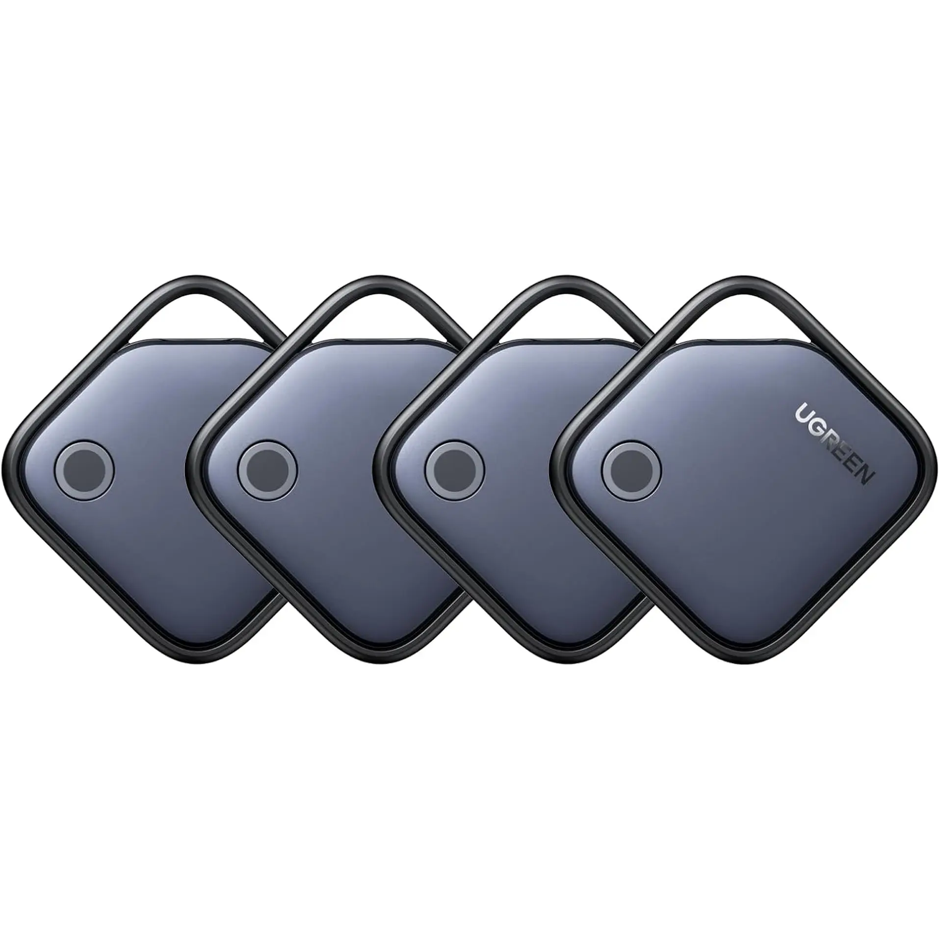 4 Pack Bluetooth Tracker Tags for Apple Find My | AirTag Alternative | Item Finder for Keys, Wallet, Luggage & Backpack | iPhone Compatible (iOS Only) UGREEN