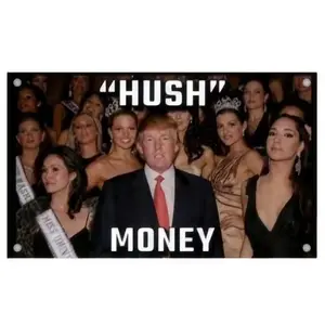 Tapestry  Donald Trump Money 3x5Ft Flag Tapestry with 4 Brass Grommets for Wall Hanging BedRoom Man Cave College Dorm Room Decor Outdoor Banner