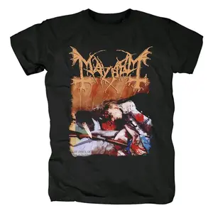 Heavy Metal Mayhem Album Graphic Tee, Mayhem Heavy Metal Tour Music Unisex T-Shirt, Perfect for Music Fans