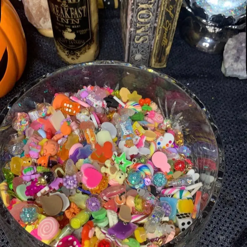 Kawaii 50 Piece Assorted Charms for Jewelry & DIY Craft Making Kawaii 50 Piece Assorted Charms for Jewelry & DIY Craft Making