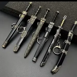 Flex Seal First Emperor of Qin Miniature Sword Keychain portable keychain