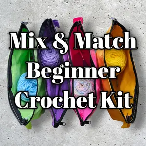 Custom Mix and Match Beginner Crochet Kit