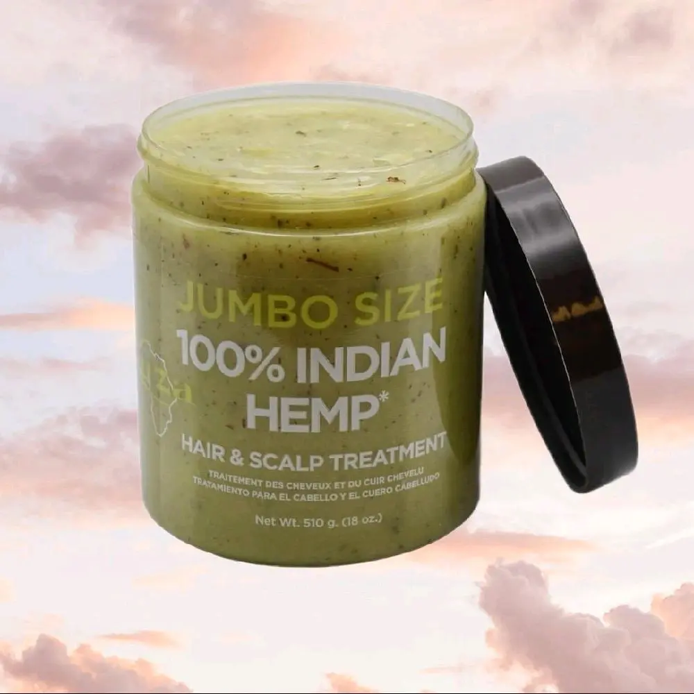 100% Indian Hemp Scalp Treatment, Jumbo Size Haircare Product for Beauty & Personal Care