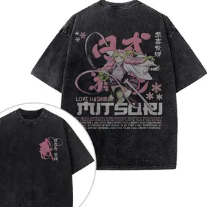 Mitsuri K*nroji Shirt | Dem0n Slayer Shirt | Vintage Anime Shirt | Streetwear Unisex Gift for Anime Fans