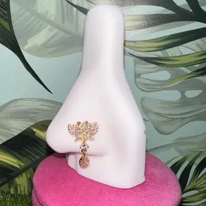 Butterfly Dangle Nose Ring