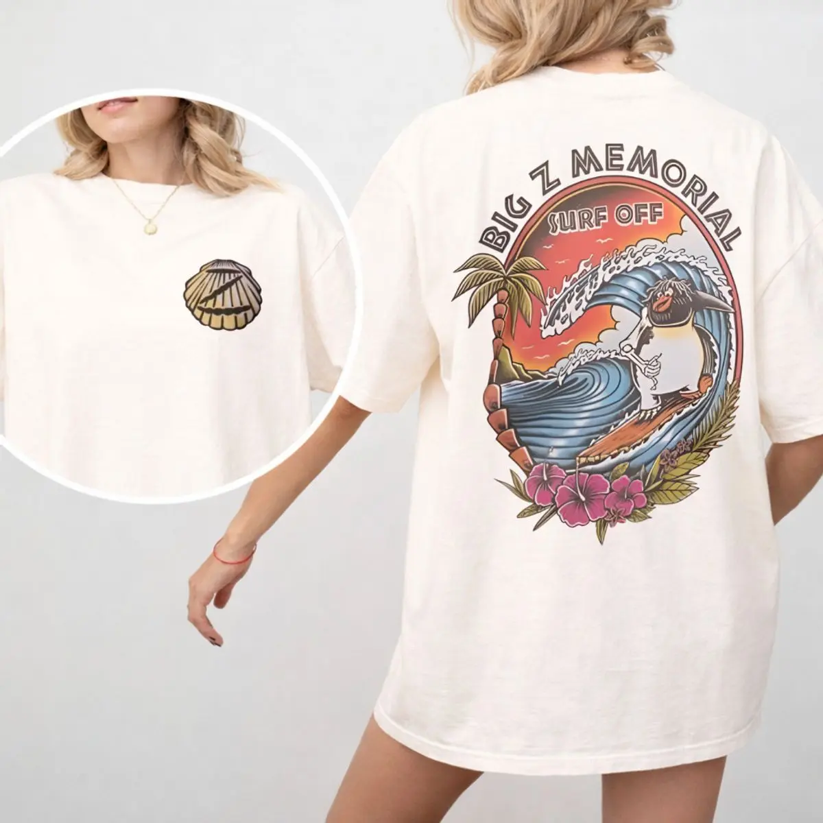 Comfort Colors Surf’S Up Big Z Shirt, Big Z Memorial Surf Off Tee, Retro Surf Movie Graphic T Shirt, Gift For Surfing Fans & Nostalgic Movie Lovers , Unisex Fitted Short Sleeve Tee, Classic Streetwear