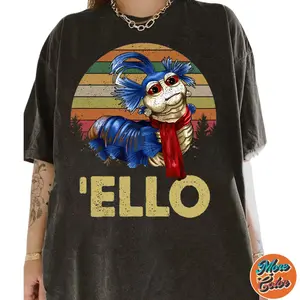 E.l.l.o Worm Labyrinth Shirts, Cotton Unisex T-Shirt, Crew Neck, Size S- 3XL, Menswear Top, Womenswear Top Underwear Streetwear