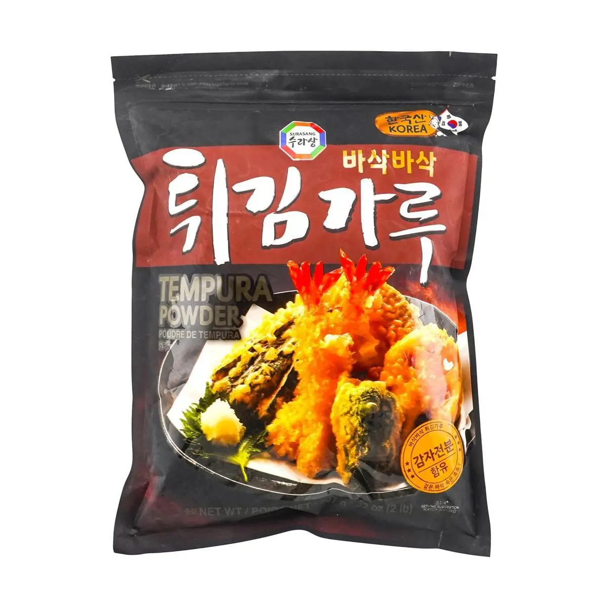 SURASANG Korean Fried Chicken Coating Mix 907g - Crispy Batter Flour for Authentic Korean Fried Chicken