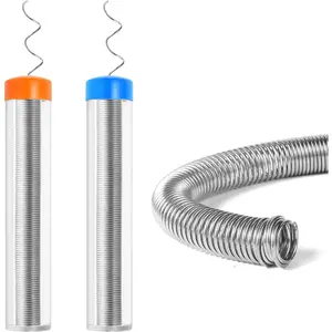 60/40 Solder Wire, 0.8mm & 1.0mm Rosin Core Solder, Low-Temperature Solder for Electronics & Electrical Component Repair, 27g Net Weight