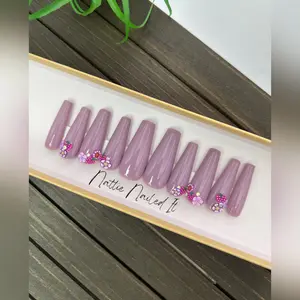 Sweet Grape Press On Nails