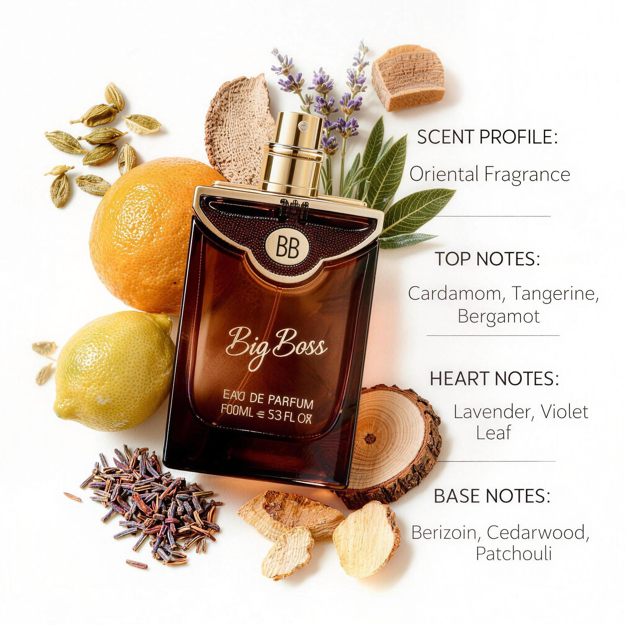 BIG BOSS Intense Eau de Parfum for Men | Premium Fragrance with a Confident Leader’s Aura, High-End Everyday Cologne 100ml