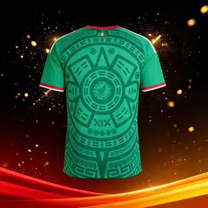 2026 Mexico Home And Away Short And Long Sleeve Soccer Jersey Fans Version Breathable